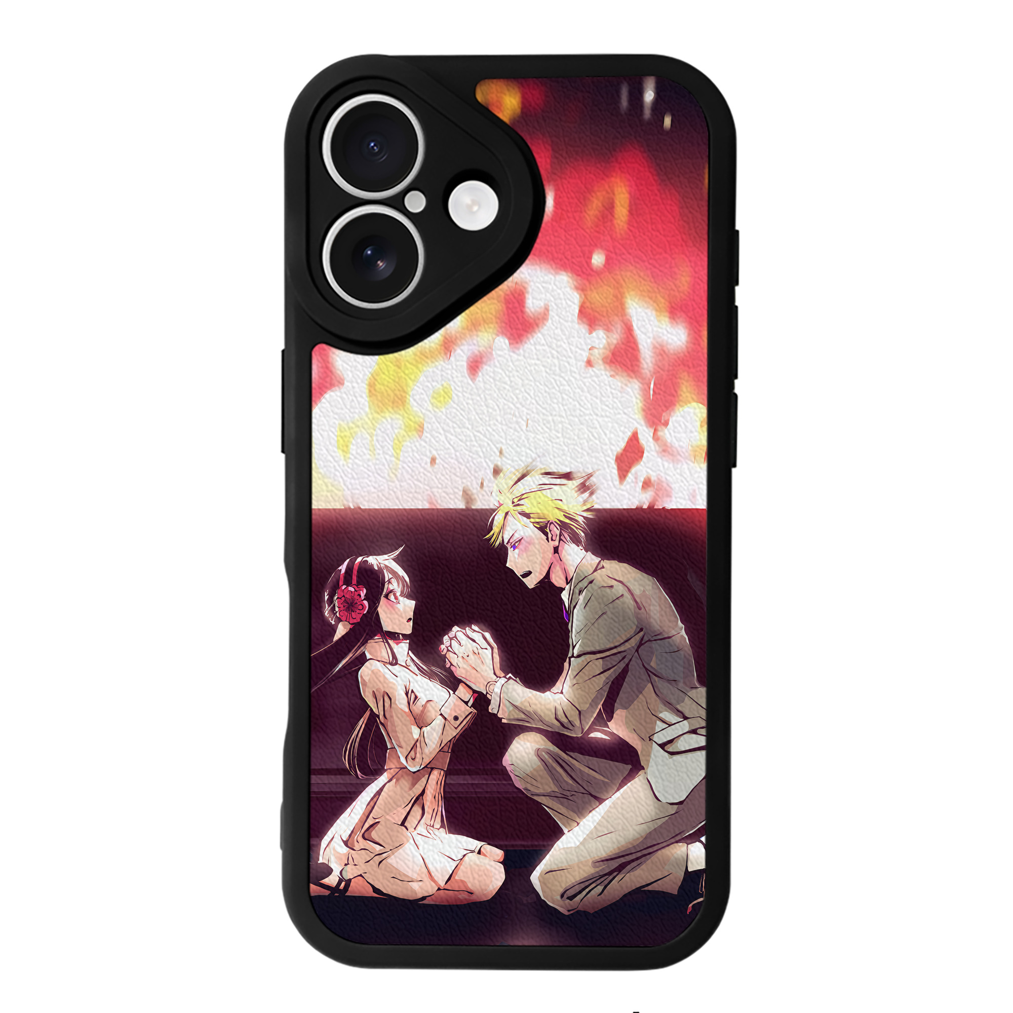 （画像用） SPY×FAMILY间谍家家酒 【iPhone 16シリーズ対応】シリコンスマホケース（レザー調） 材質：シリコン